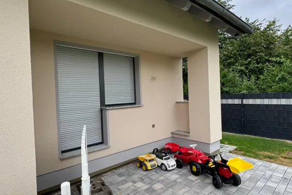 Sanierung der Fassade eines Einfamilienhauses in Erfurt