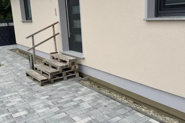 Sanierung der Fassade eines Einfamilienhauses in Erfurt